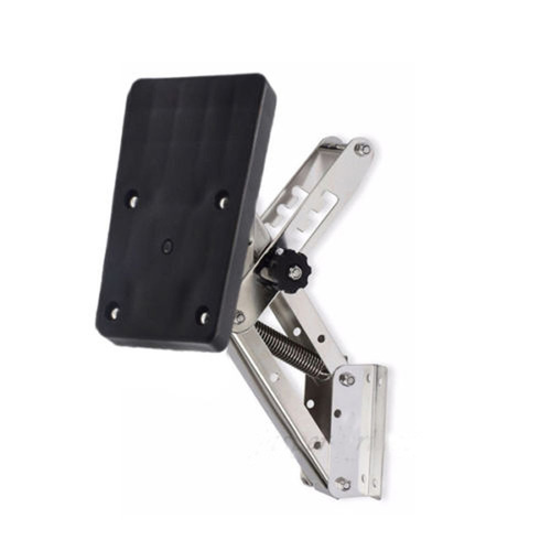 Auxiliary OUTBOARD BRACKET STAINLESS STEEL - 4 Fully Adjustable Positions - For motors up to 20HP or 55KGS