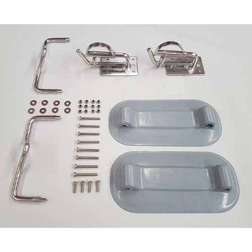 SNAP DAVITS for PVC Inflatable Boat Storage. Mounted to Swim / Marlin Boards