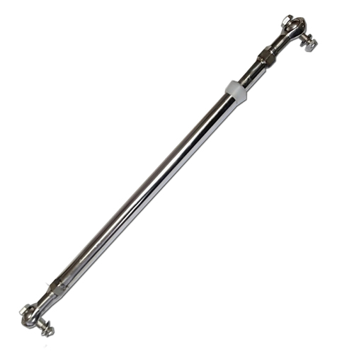 UNIVERSAL OUTBOARD STEERING TIE BAR ✱ 52CM (21" Inches)-70CM (27" Inches) ✱ Stainless Steel Easily Adjustable For Twin Motors