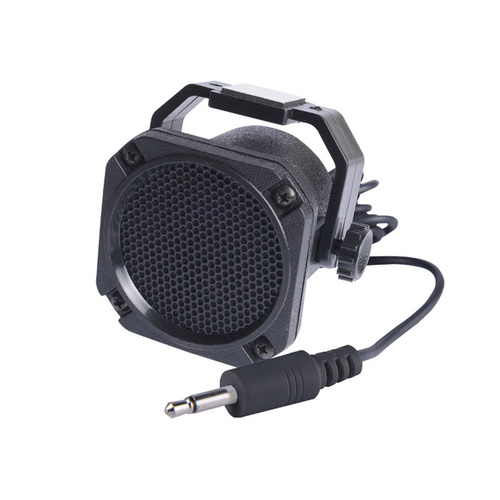 GME SPK45B ✱ Water Resistant Extension Speaker ✱ BLACK Suits GX300, GX600A, GX600D Marine Radios With Lead, Plug, Mounting Bracket & Mounting Hardware