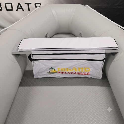 Island Inflatable SEAT CUSHION & CARRY BAG For large inflatable boats 3m - 4M Storage for boats