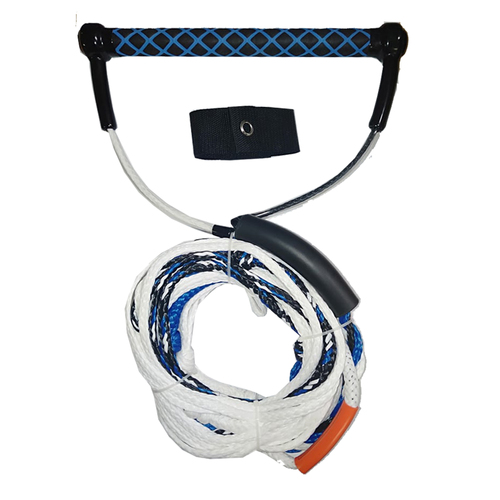 Professional Water Ski / Wakeboard Rope 75ft - 15 Inch Extra Wide EVA Handle