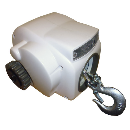 Island Day Runner 12V Boat Trailer Power Winch WHITE  - Boats up to 22ft MAX Pull 3100KG / 7000 Lbs